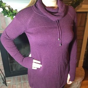 Artisan NY Deep Purple Turtle Neck Sweater
